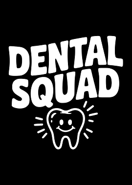 Dental Squad Tooth Graphic