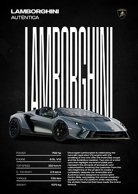 Lamborghini Auténtica Roadster