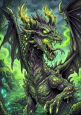 Toxic Dragon in Swamp