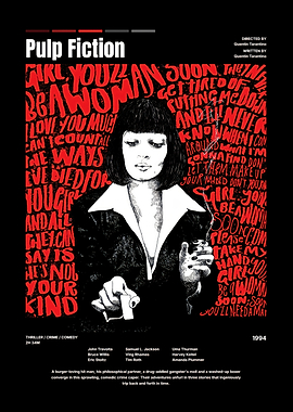 Pulp Fiction Movie Poster