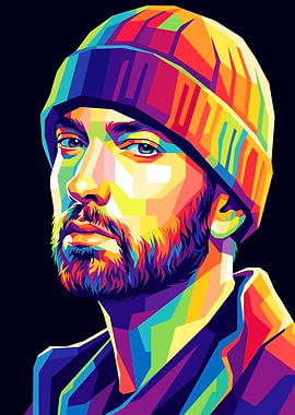Eminem Pop Art Portrait