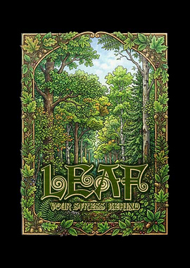 Leaf Your Stress Behind PUN