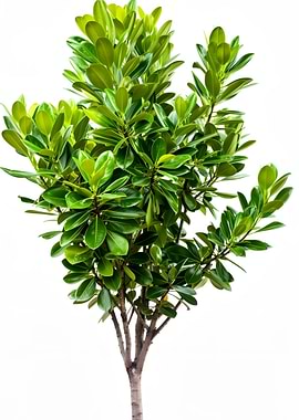 Green Bush Plant