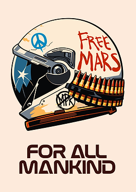 Free Mars Astronaut Helmet