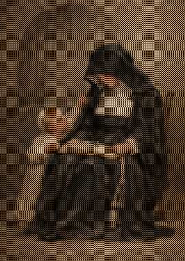 Nun Reading to a Child