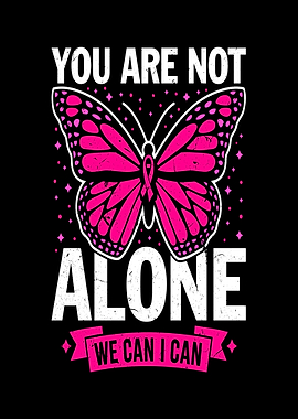 Butterfly with Inspirational Text