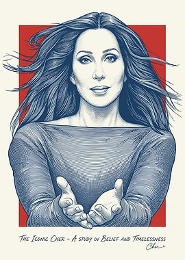 The Iconic Cher Portrait