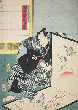 Kabuki Actor and Supernatural Beings