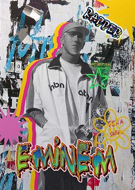 Eminem Rapper Collage