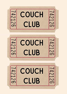Couch Club Tickets