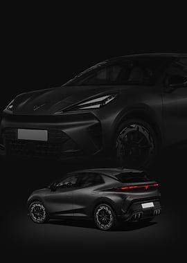 Dark Grey Cupra Raval