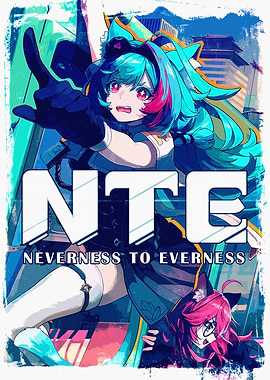 NTE Neverness To Everness Game Poster