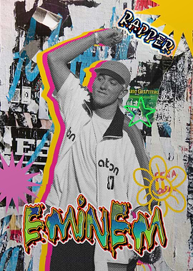 Eminem Rapper Pop Art