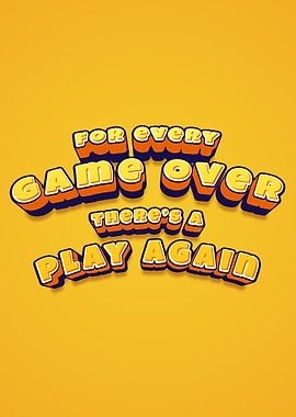 Game Over Play Again