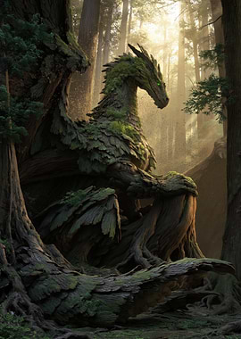 Mossy Forest Dragon