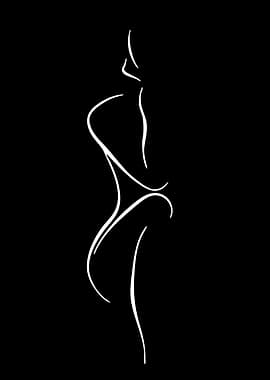 Minimalist Fashion Silhouette