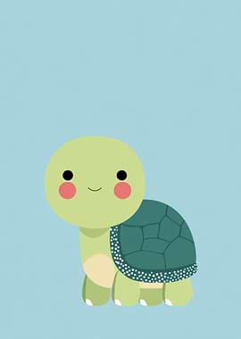 Cute Cartoon Turtle