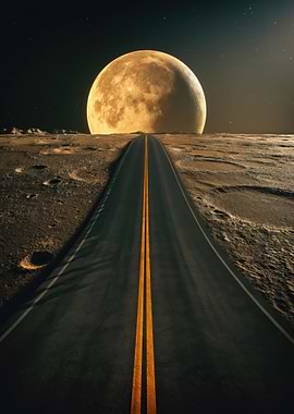 Road to the Giant Moon