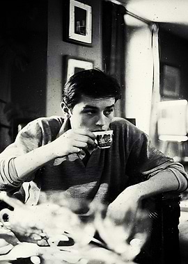 Alain Delon Portrait
