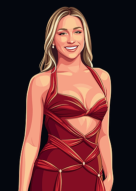 Tate McRae Digital Art