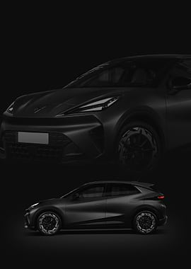 Dark Gray Cupra Raval