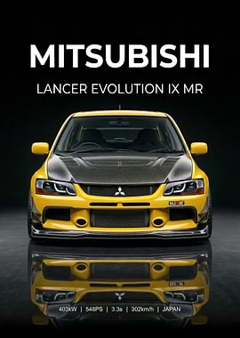 Mitsubishi Lancer Evolution IX MR حخسفثق