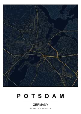 Potsdam City Map