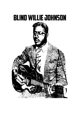 Blind Willie Johnson Portrait