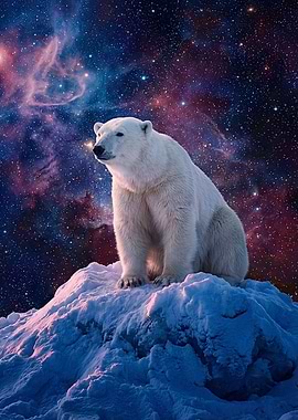 Polar Bear in Space