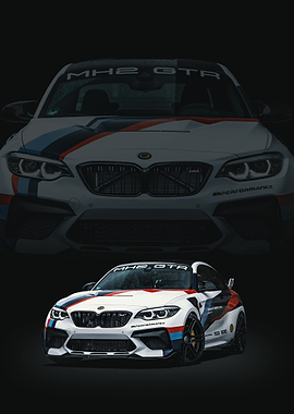 BMW M2 CS GTR Race Car