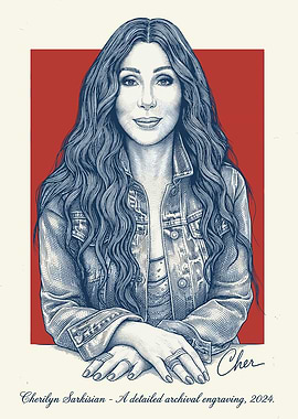 Cherylin Sarkisian Engraving