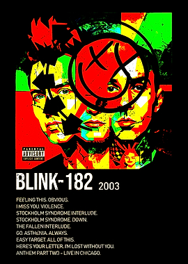 Blink-182 2003 Album Art