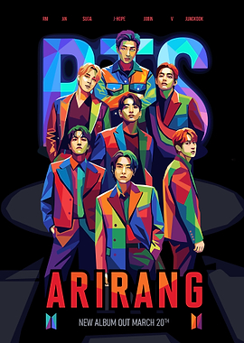 BTS 'ARIRANG' Album Art