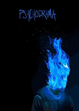 Psychodrama Blue Fire Head