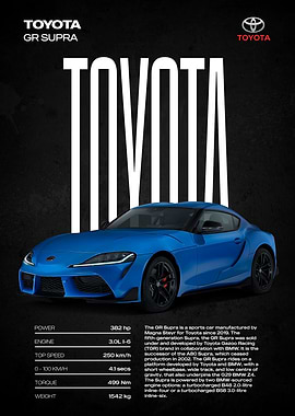 Toyota GR Supra Sports Car