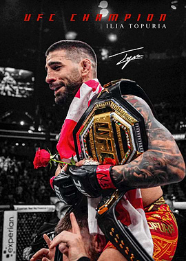 Ilia Topuria UFC Champion