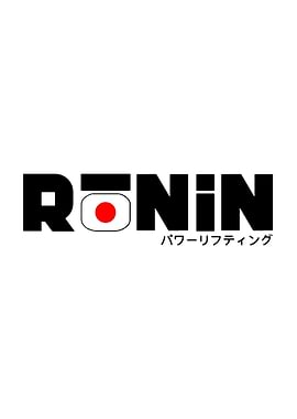 Ronin Powerlifting Logo