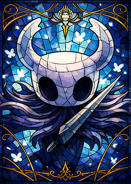 Knight Stained Glass Art