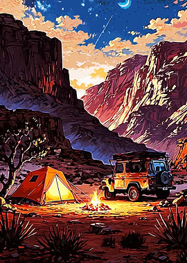Desert Camping Adventure