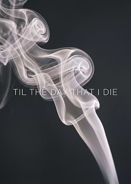 Smoke with Text