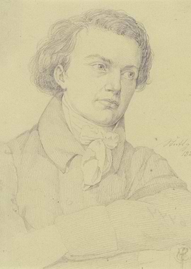 Pencil Sketch Portrait of a Young Man