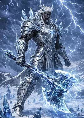Ice and Lightning Warrior