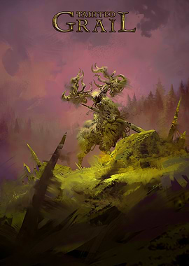 Tainted Grail Fantasy Creature Art