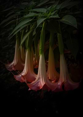 Angel Trumpet Flowers