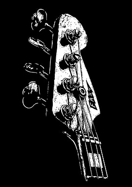 Bass Guitar Headstock