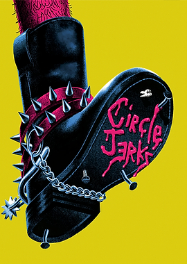 Circle Jerks Punk Boot