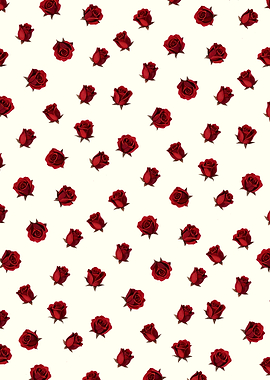 Red Rose Pattern