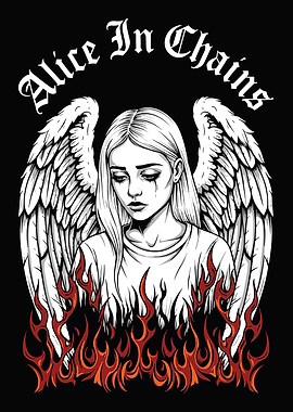 Alice in Chains Angel Flames