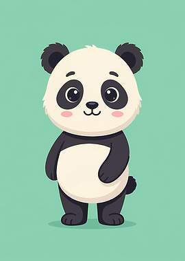 Cute Cartoon Panda