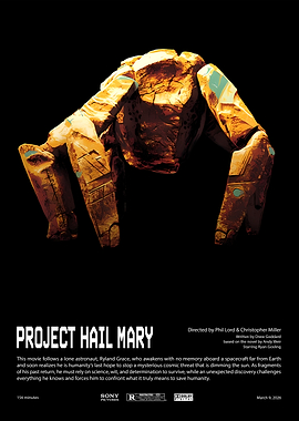 Project Hail Mary Movie Poster